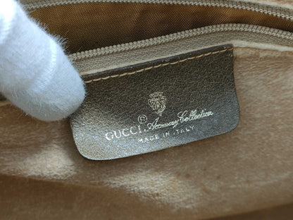 GUCCI GG Supreme Old Gucci Boston Bag 40.02.007 Boston Bag