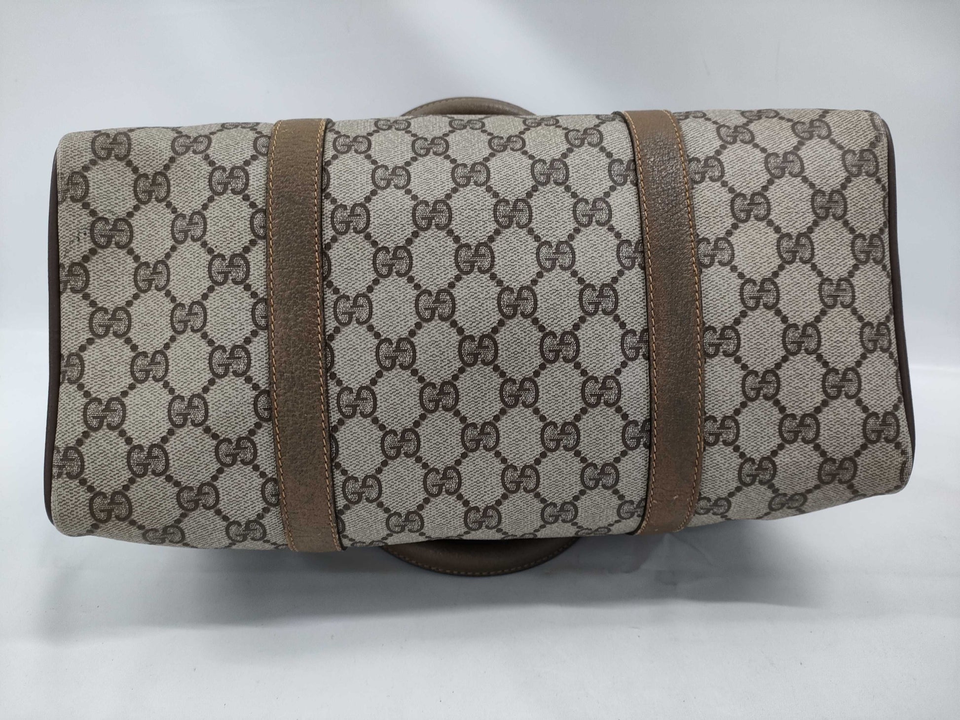 GUCCI GG Supreme Old Gucci Boston Bag 40.02.007 Boston Bag
