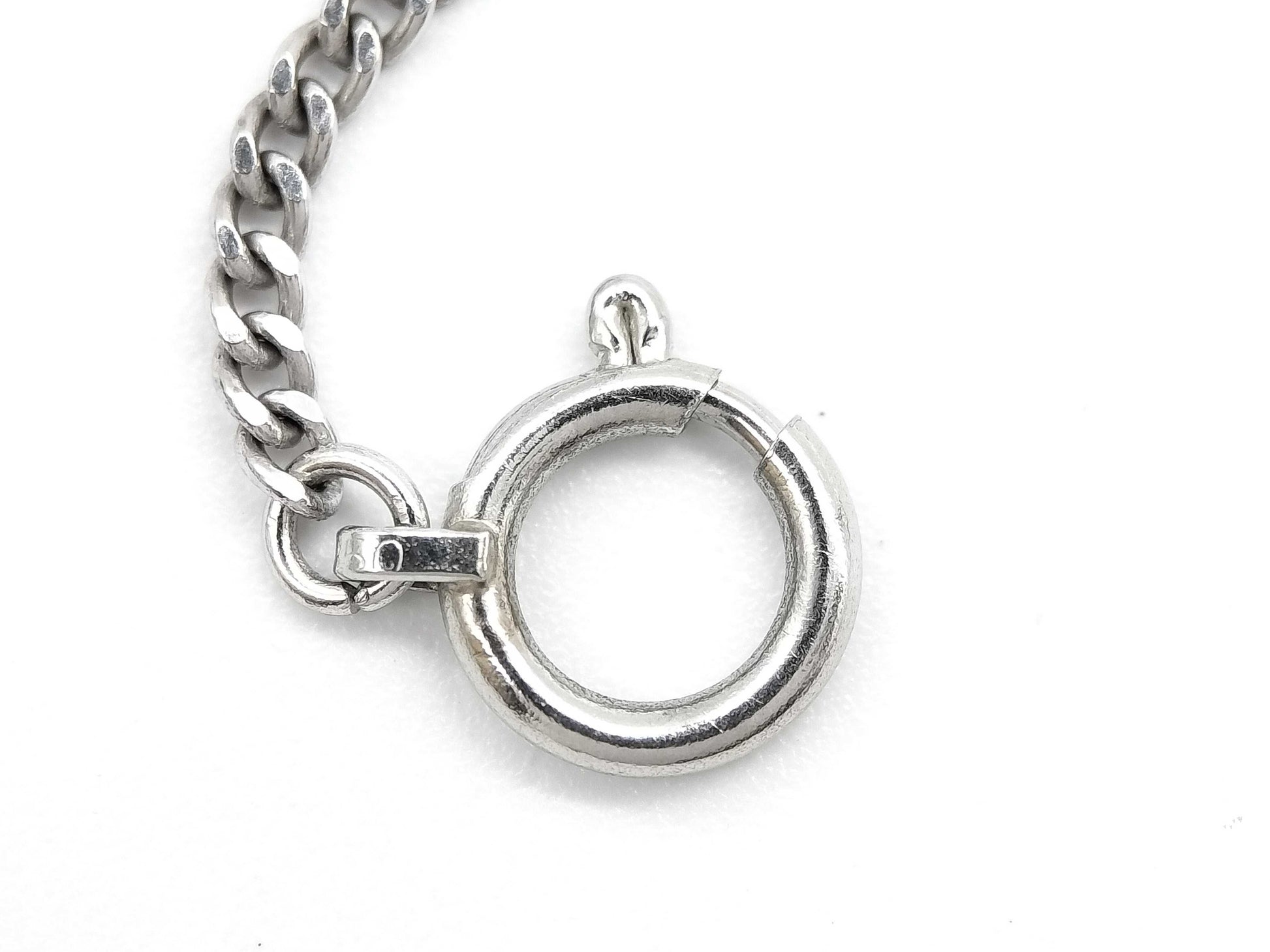 Garnet and Diamond PT900/850 5.6g Necklace 
