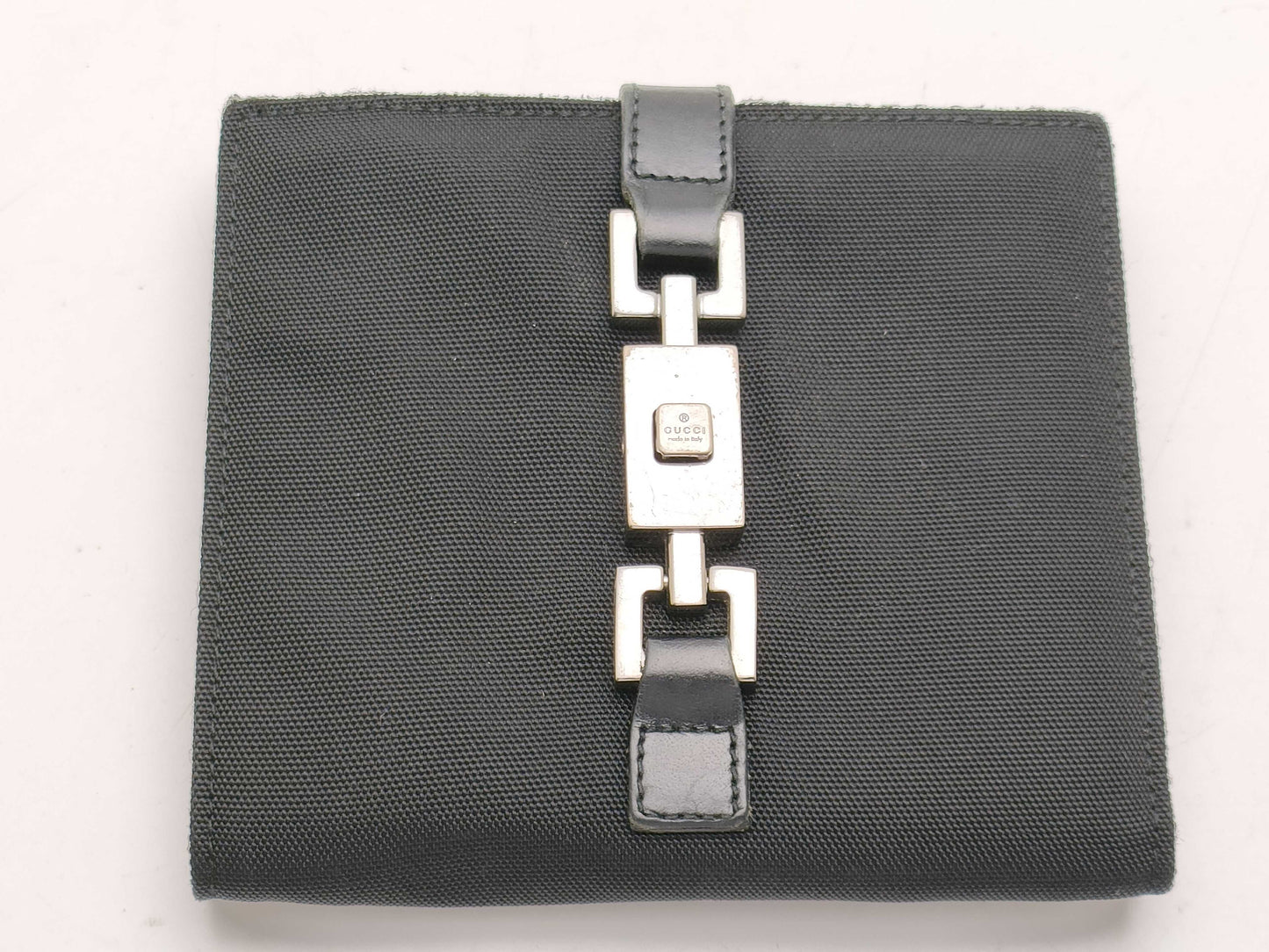 GUCCI Jackie Folding Wallet Nylon Wallet