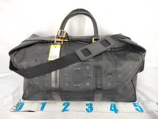 MCM Boston Block Boston Bag