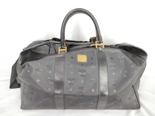 MCM Boston Block Boston Bag