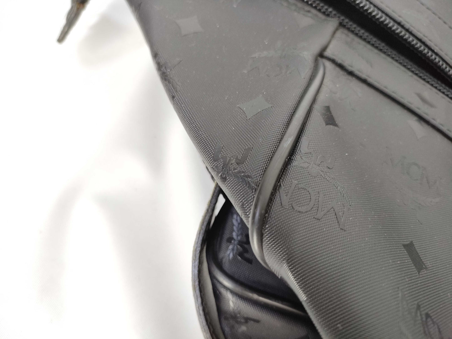 MCM Boston Block Boston Bag