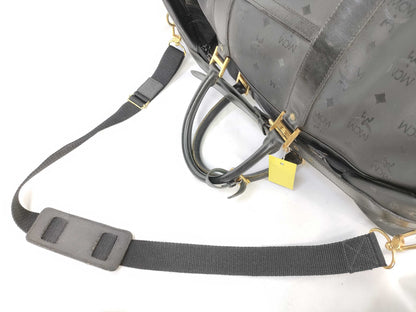 MCM Boston Block Boston Bag