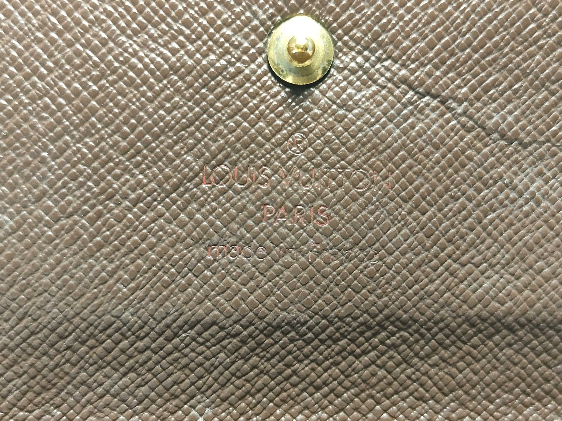 LOUIS VUITTON Monogram Key Case/Damier Long Wallet Set of 2 Wallets