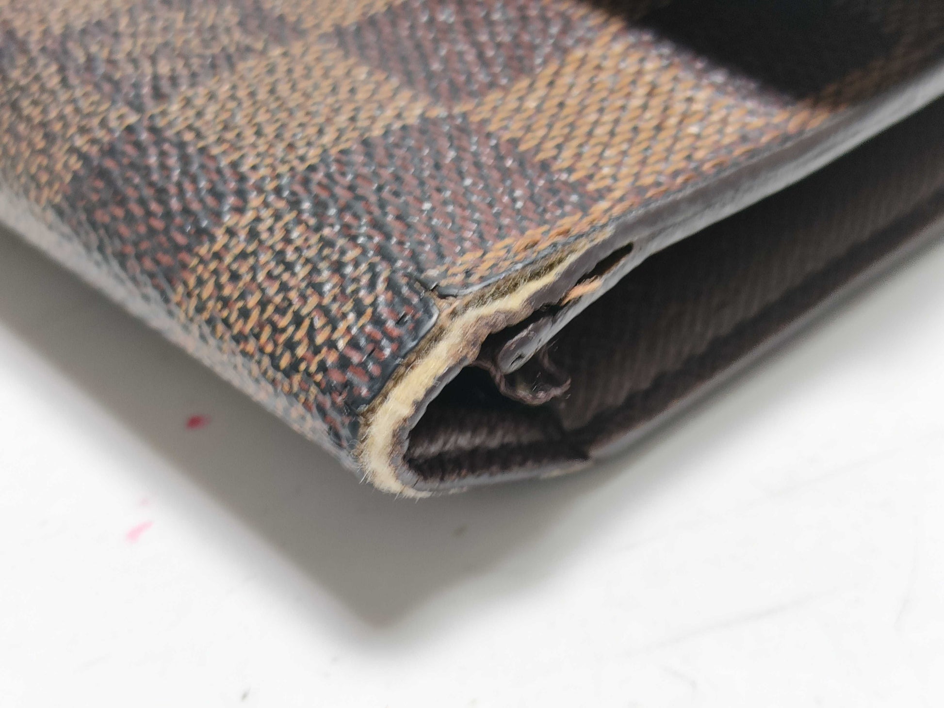 LOUIS VUITTON Monogram Key Case/Damier Long Wallet Set of 2 Wallets