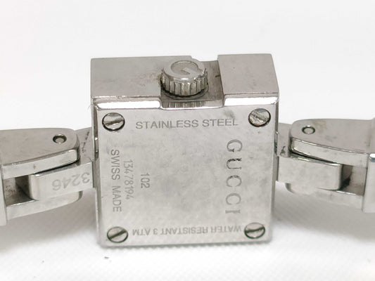 GUCCI 102/Quartz/G Square Unmoving Women's Watch