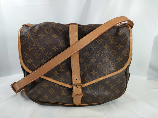 LOUIS VUITTON M42254 Monogram Saumur 35 Shoulder Bag