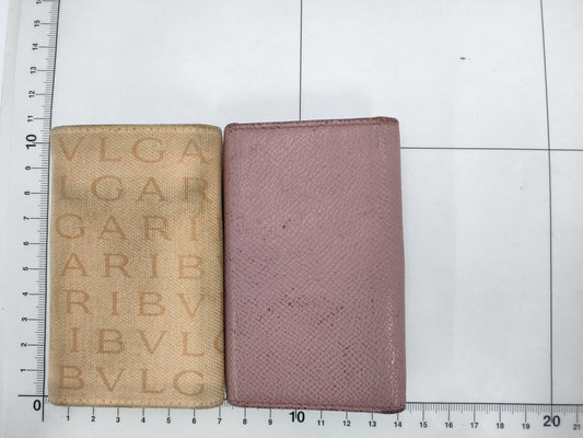 BVLGARI 2-piece key case and wallet