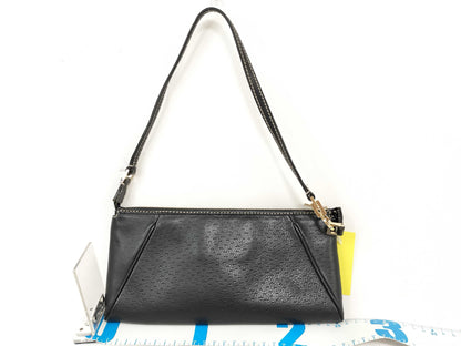 Salvatore Ferragamo Gancini Leather/Pouch Shoulder Bag