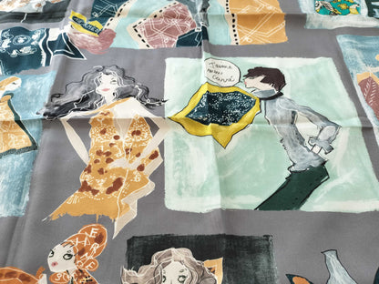 HERMES Jaime mon Carre/Carré 70 Scarf