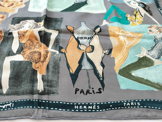 HERMES Jaime mon Carre/Carré 70 Scarf