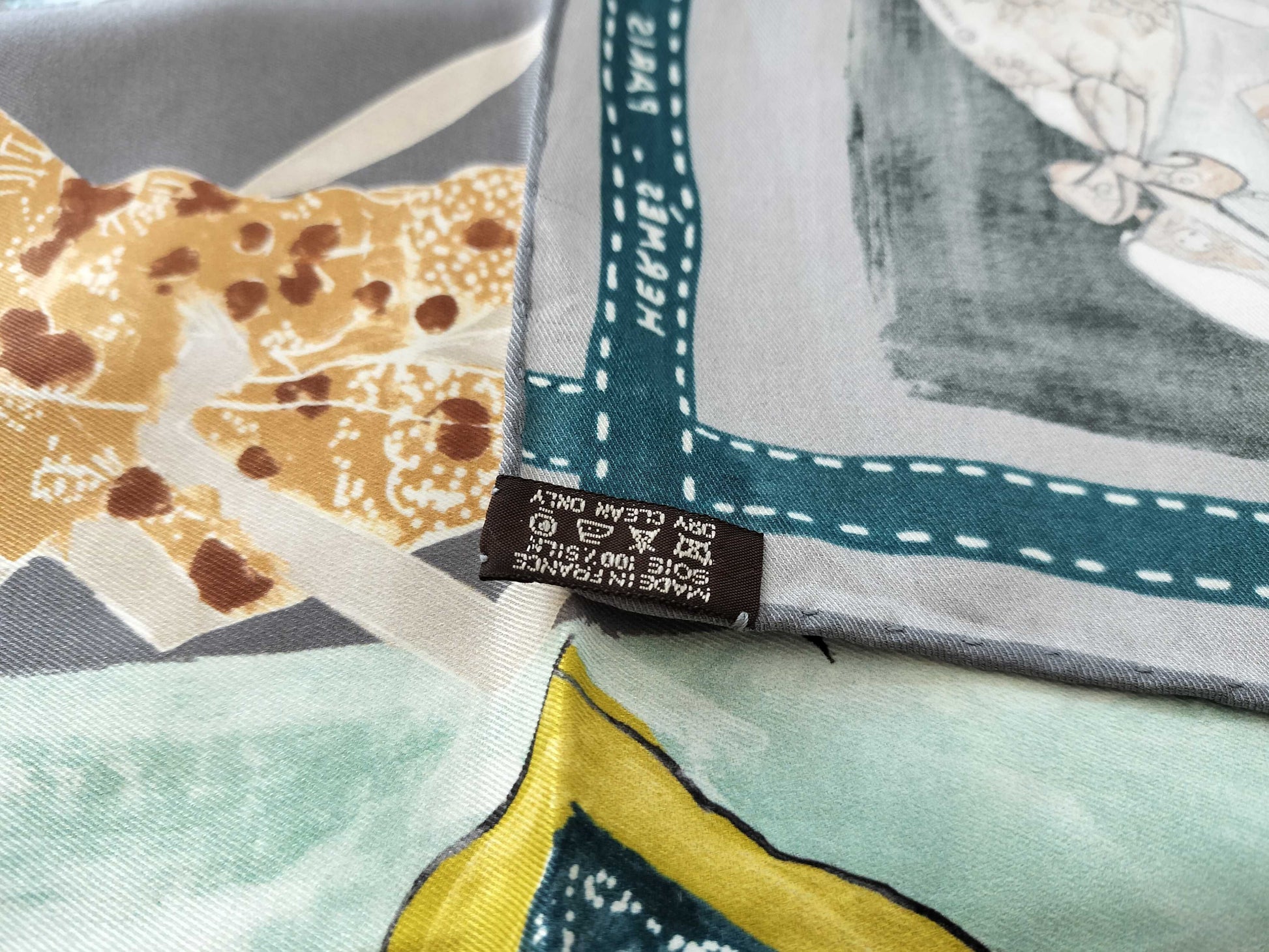 HERMES Jaime mon Carre/Carré 70 Scarf