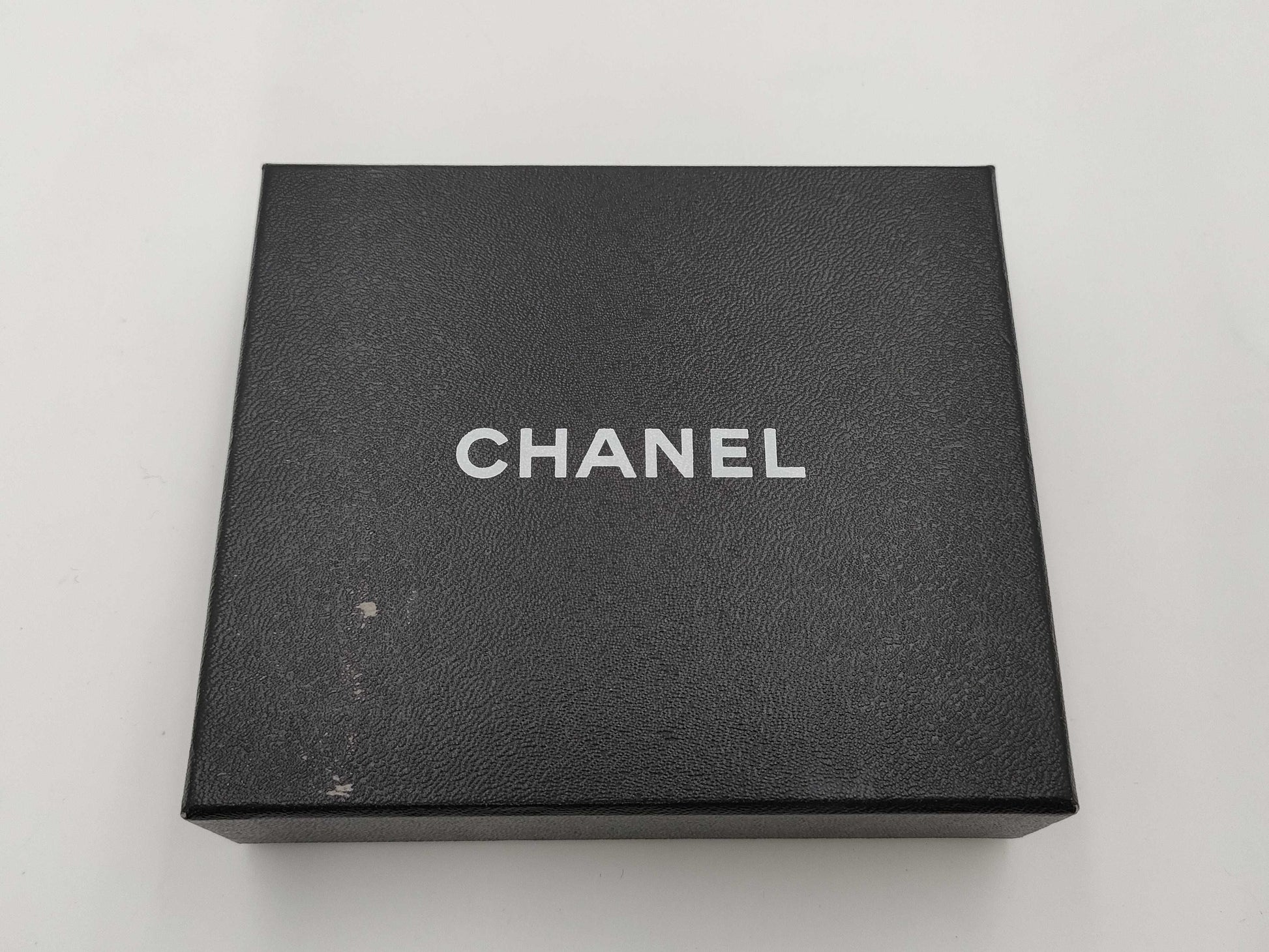 CHANEL Caviar Leather Double Hook Wallet with Department Store Seal