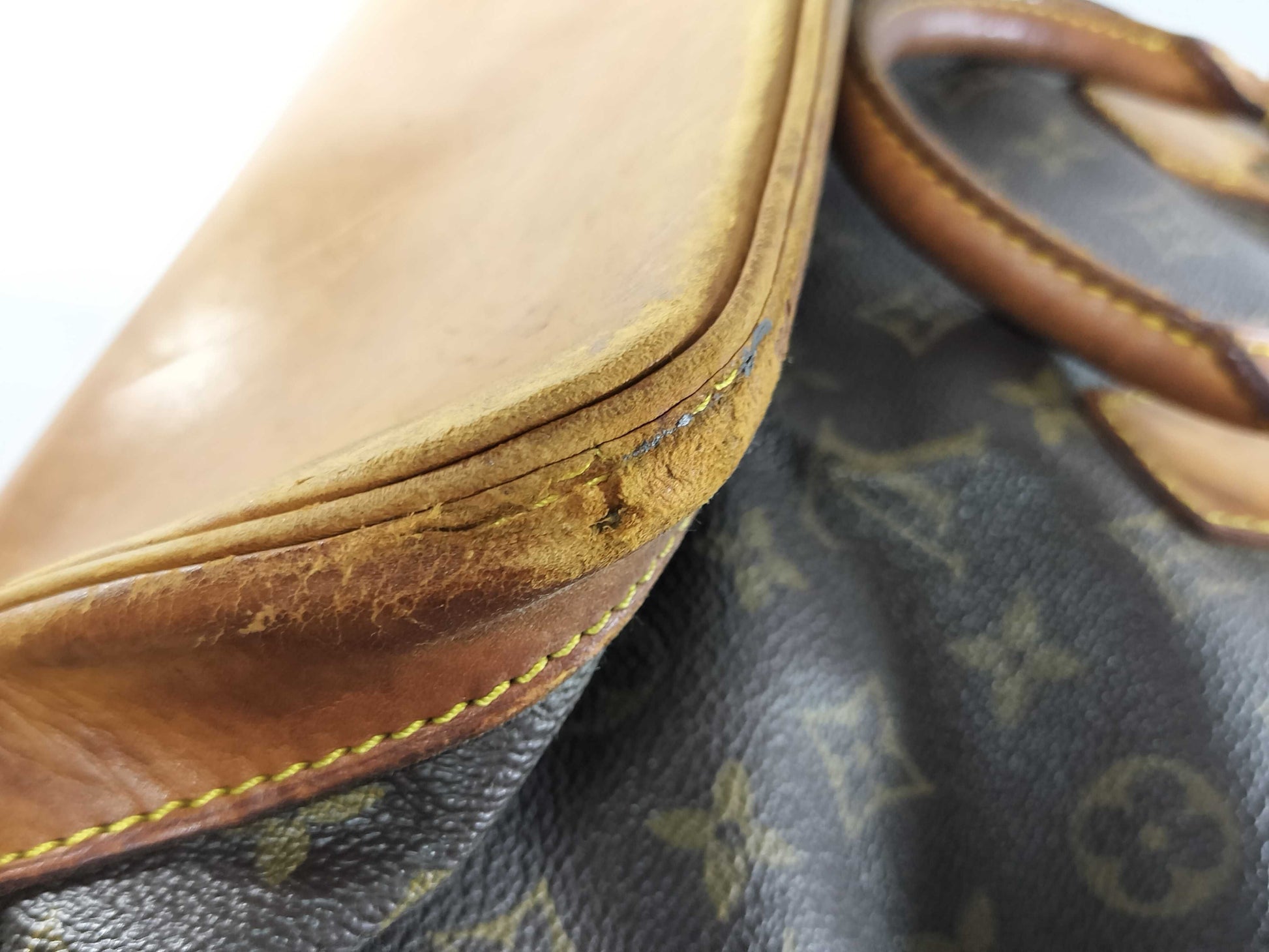 LOUIS VUITTON Monogram Sac-Bandouliere Alma Shoulder Bag *2 pieces