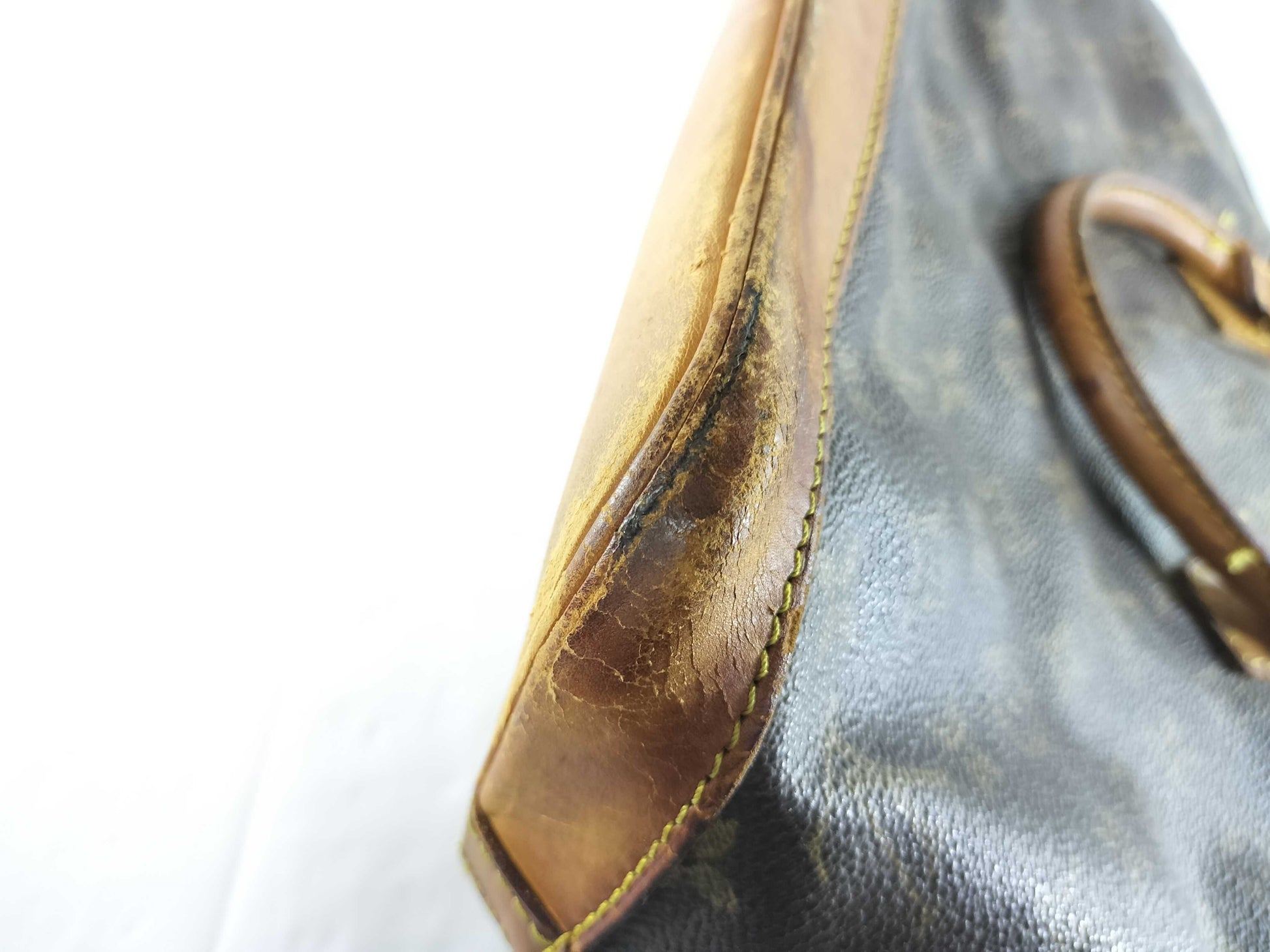 LOUIS VUITTON Monogram Sac-Bandouliere Alma Shoulder Bag *2 pieces