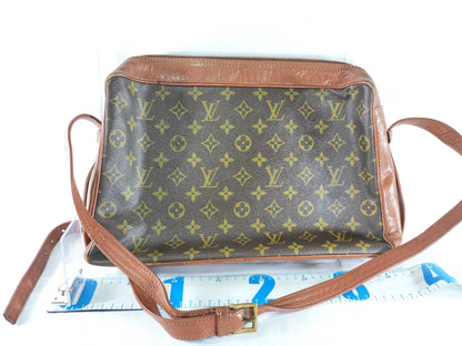 LOUIS VUITTON Monogram Sac-Bandouliere Alma Shoulder Bag *2 pieces