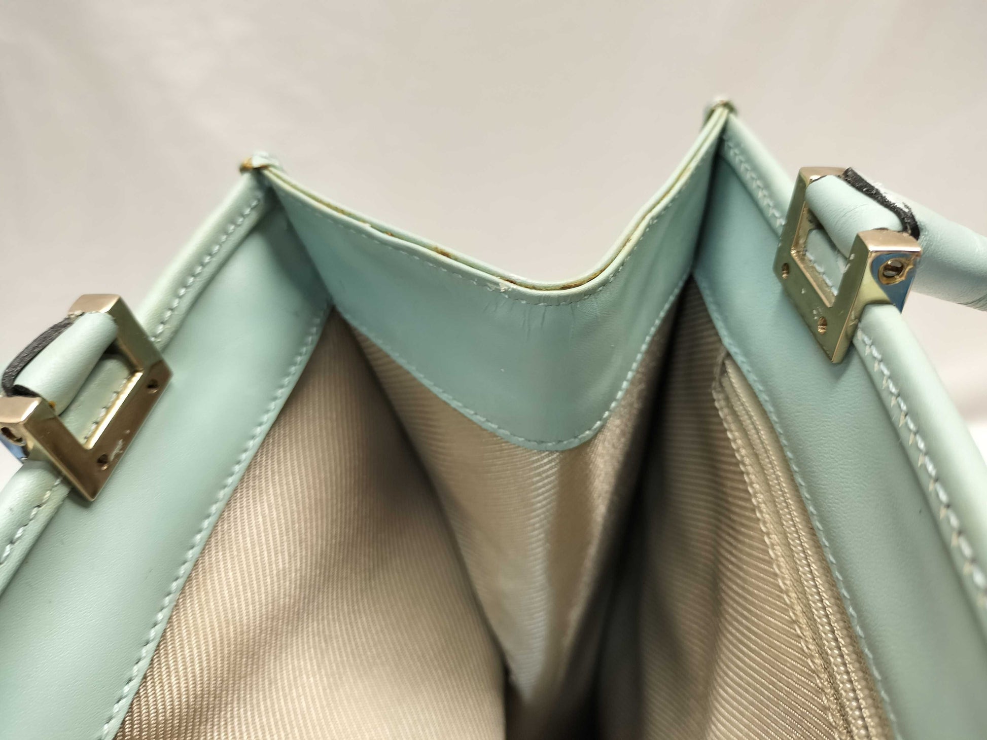 GUCCI Jackie 002/1065/Micro GG/Handbag/Sky Blue Handbag