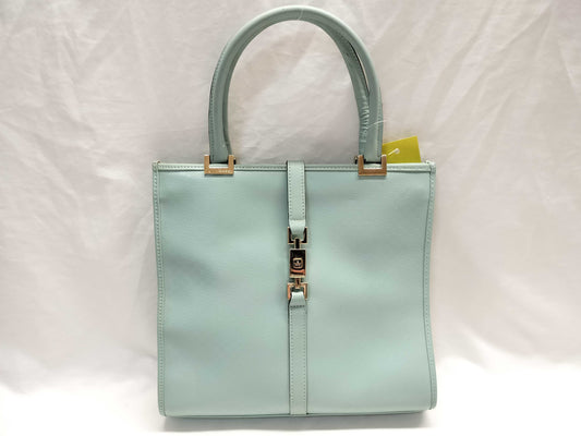 GUCCI Jackie 002/1065/Micro GG/Handbag/Sky Blue Handbag