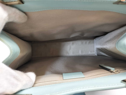 GUCCI Jackie 002/1065/Micro GG/Handbag/Sky Blue Handbag