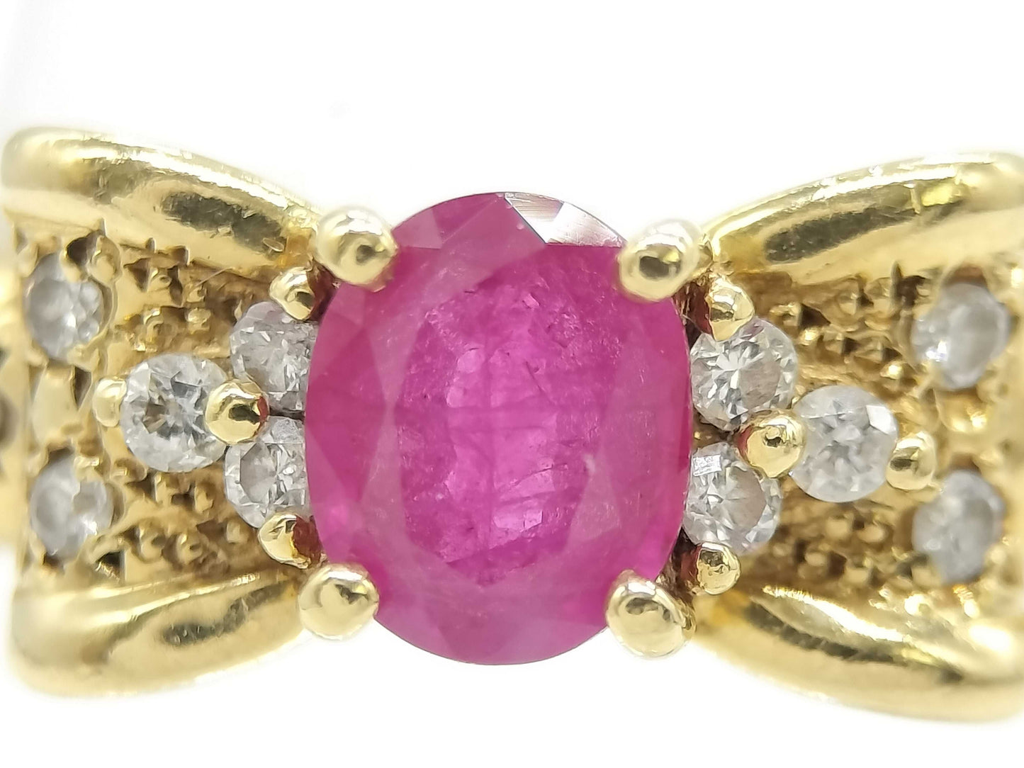 R0.40ct D0.09ct K18 3.0g Ring 