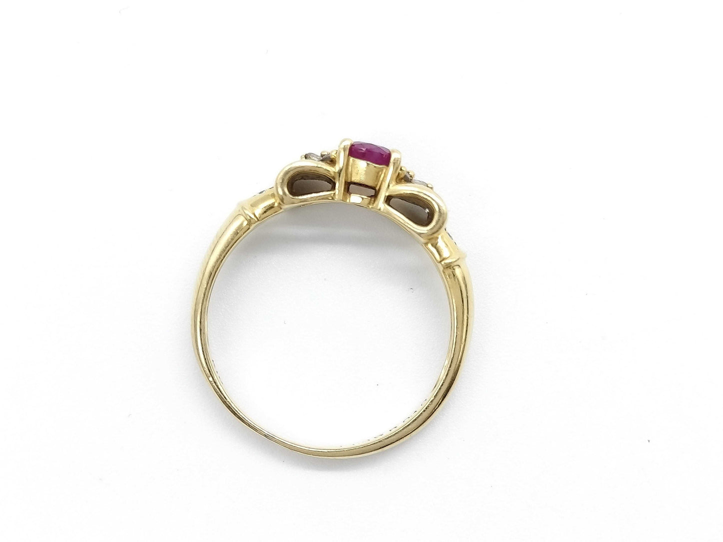 R0.40ct D0.09ct K18 3.0g Ring 