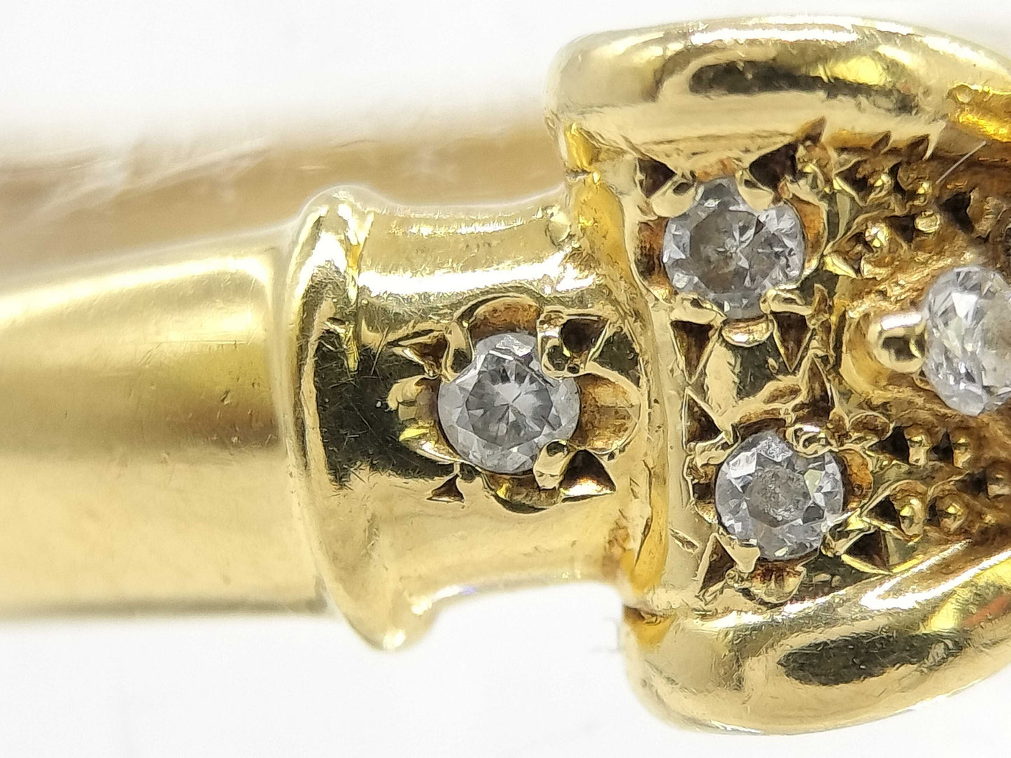 R0.40ct D0.09ct K18 3.0g Ring 