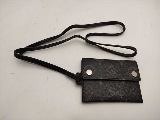 LOUIS VUITTON Porte Carte On Strap M83155 Card Case, Pass Case, Business Card Case