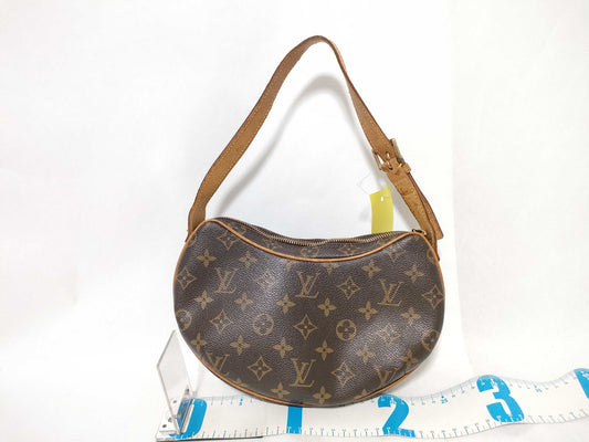 LOUIS VUITTON Monogram M51510 Pochette Croissant Shoulder Bag