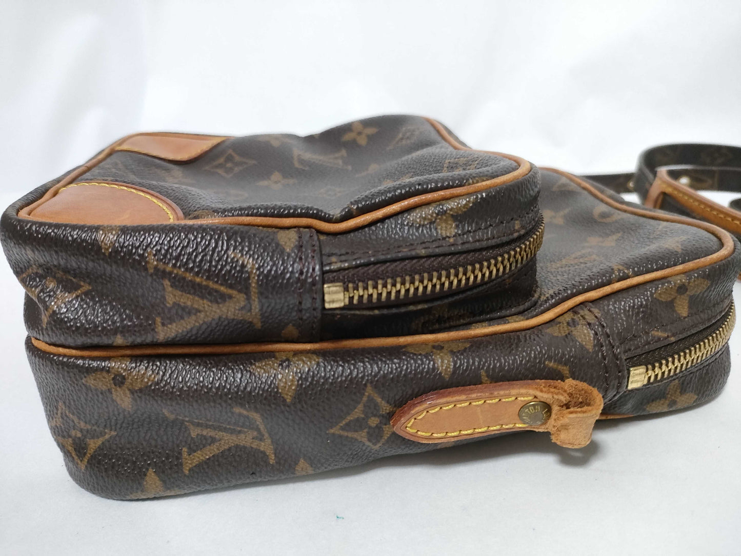 LOUIS VUITTON Monogram Amazon Shoulder Bag, Partially Damaged