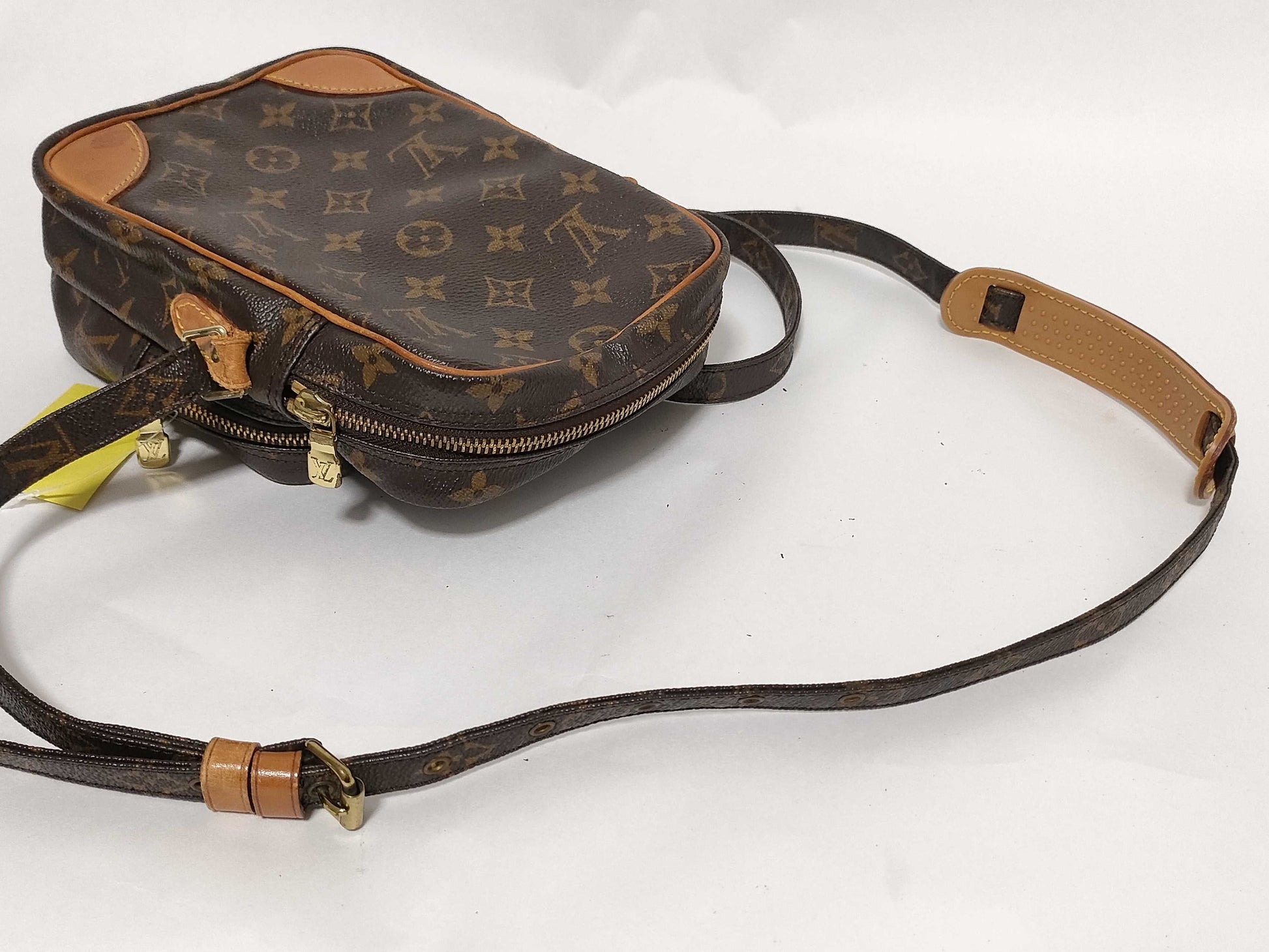LOUIS VUITTON Monogram Amazon Shoulder Bag, Partially Damaged