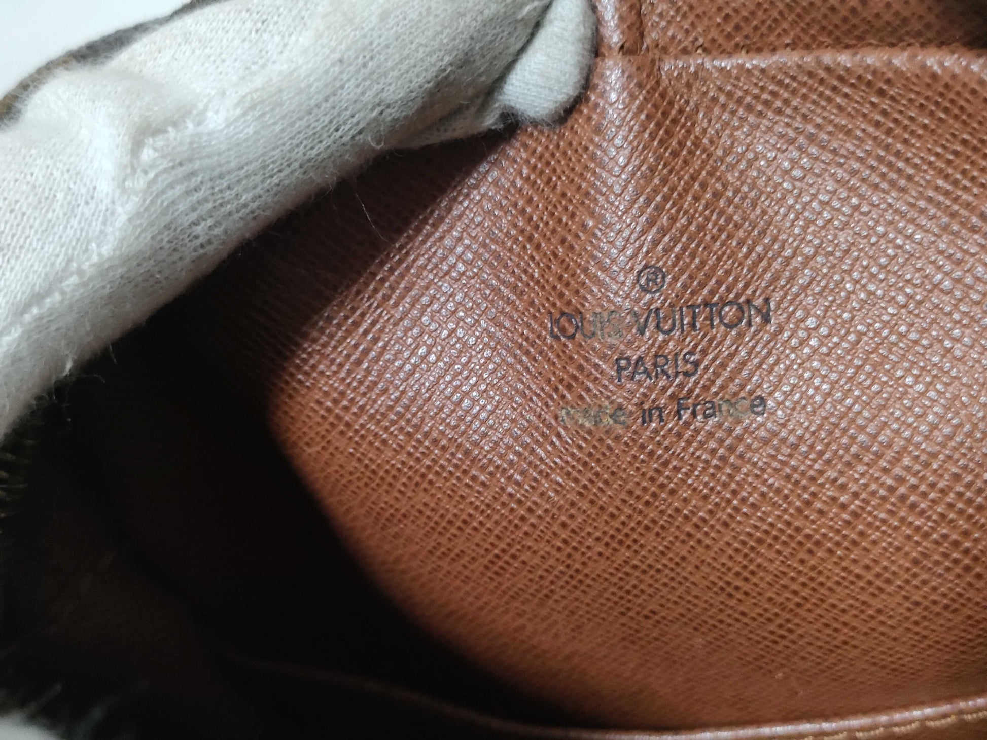 LOUIS VUITTON Monogram Amazon Shoulder Bag, Partially Damaged
