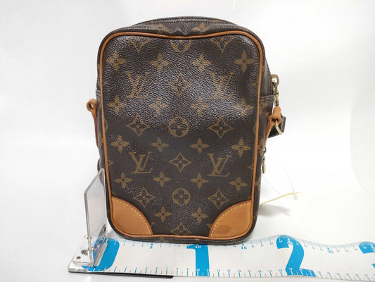 LOUIS VUITTON Monogram Amazon Shoulder Bag, Partially Damaged