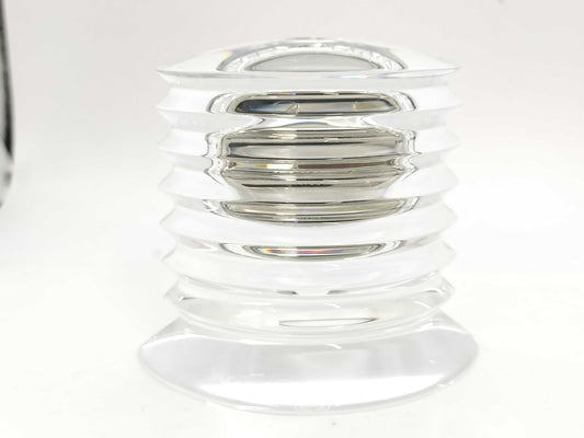 Baccarat Crystal Glass Table Clock