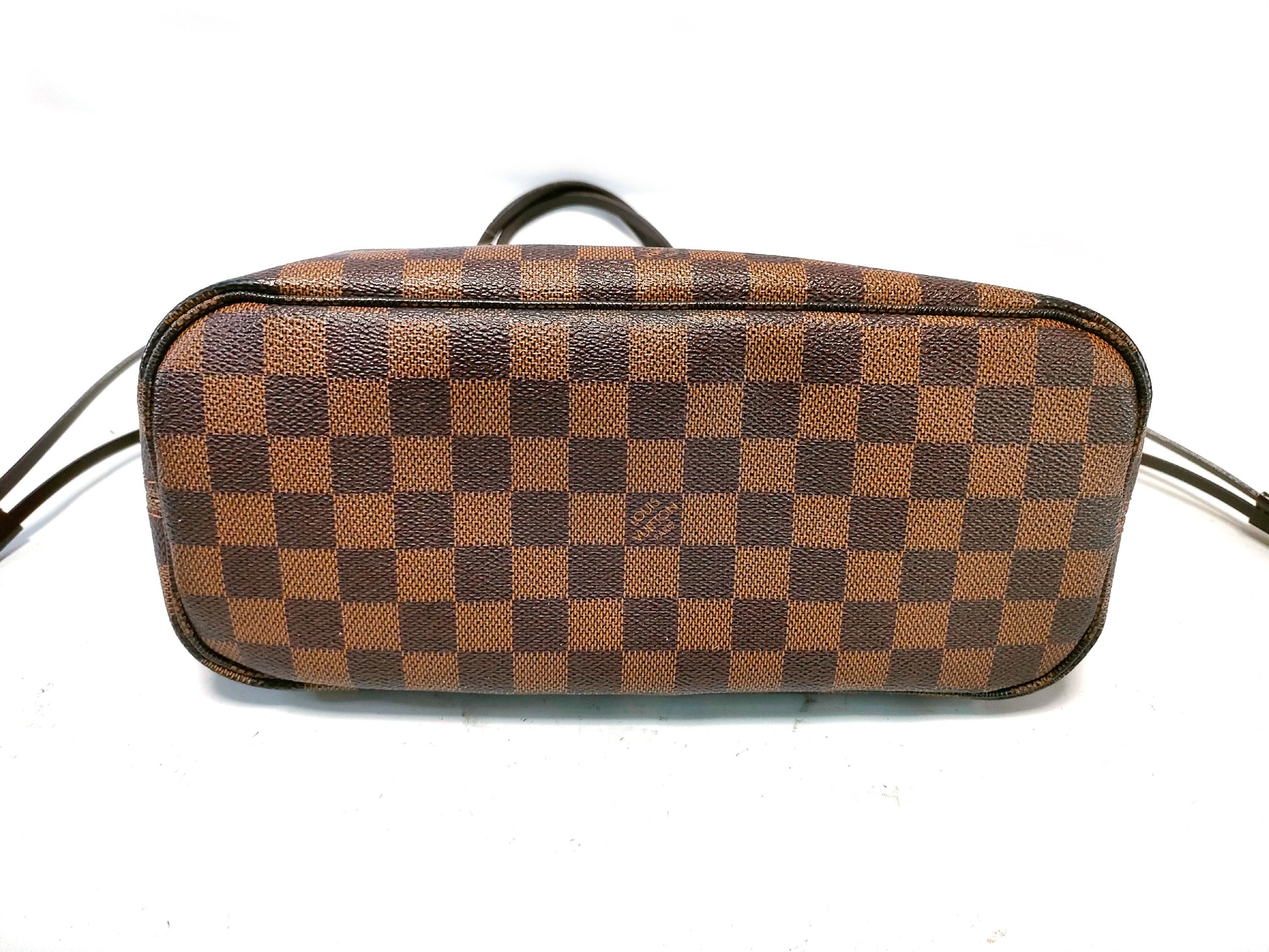 LOUIS VUITTON N41359 Damier Neverfull PM Tote Bag with Deteriorated Pockets