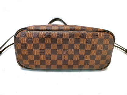 LOUIS VUITTON N41359 Damier Neverfull PM Tote Bag with Deteriorated Pockets