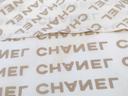 CHANEL Coco Mark Logo Scarf