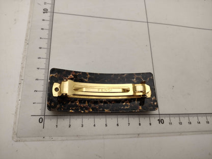 FENDI logo barrette hair accessory