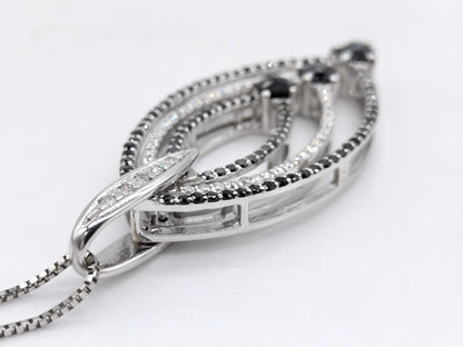D1.00ct K18WG 7.9g Necklace 