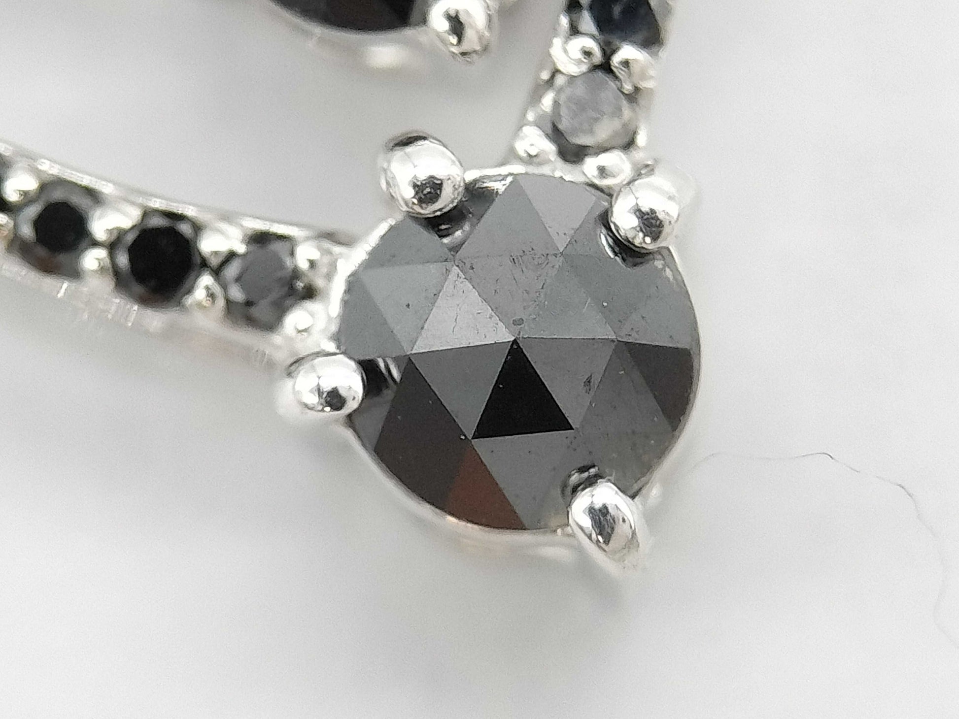 D1.00ct K18WG 7.9g Necklace 