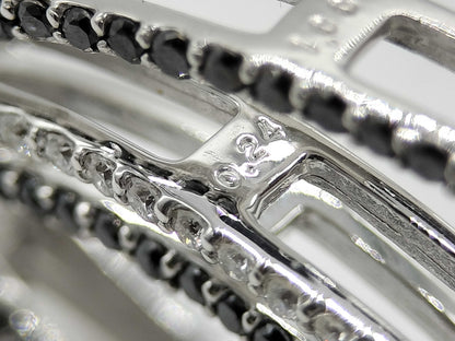 D1.00ct K18WG 7.9g Necklace 