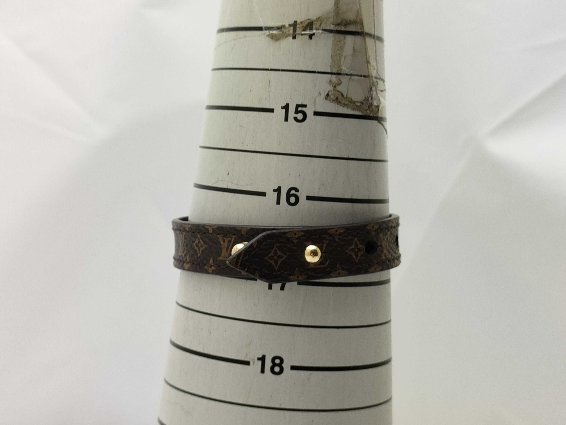 LOUIS VUITTON M6534 Bracelet 17 PVC x Leather Bracelet/Bangle