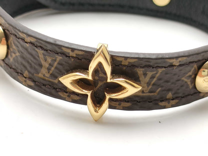 LOUIS VUITTON M6534 Bracelet 17 PVC x Leather Bracelet/Bangle