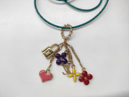 LOUIS VUITTON Pendantif Sweet Monogram Necklace Necklace