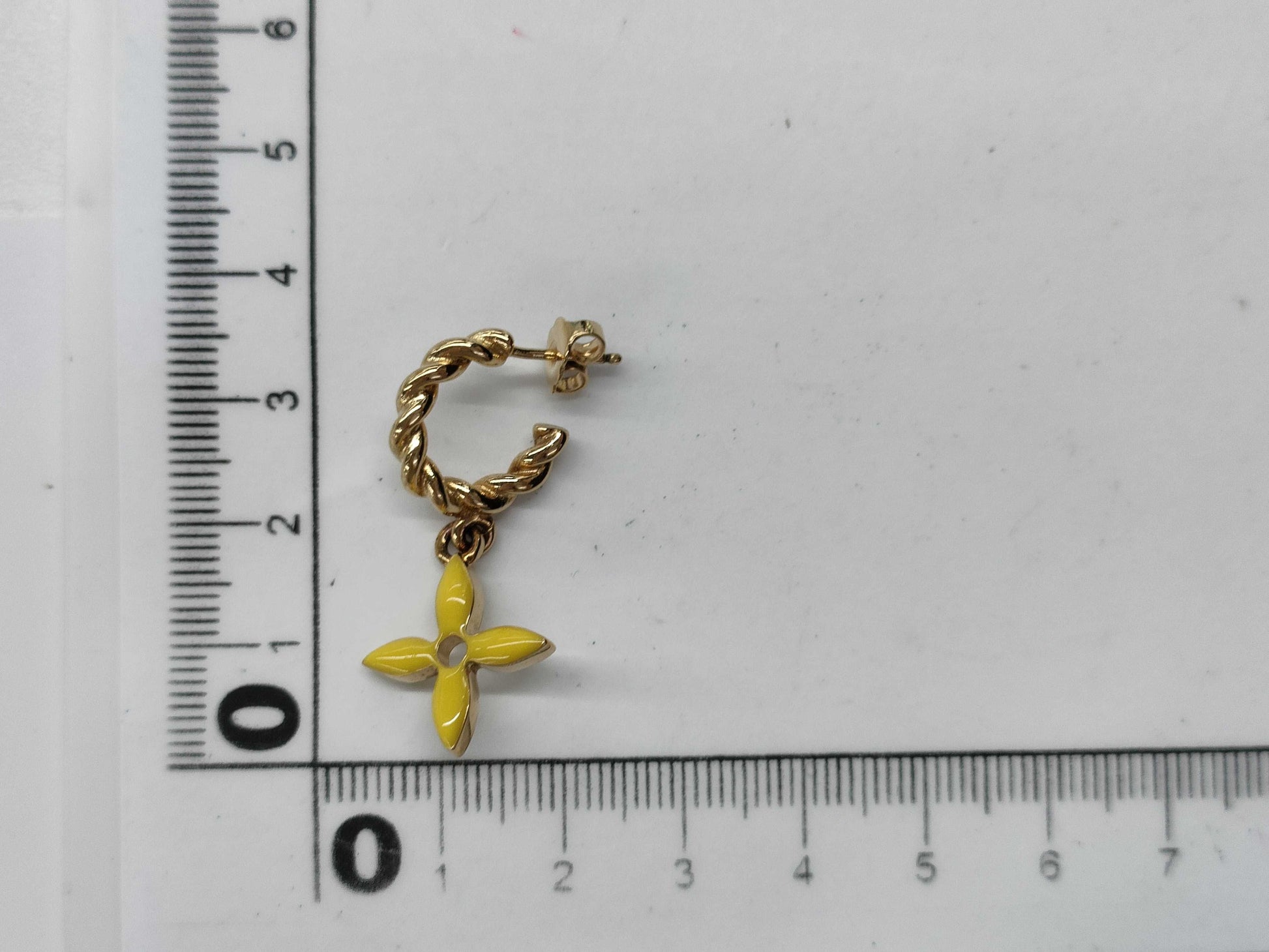 LOUIS VUITTON Monogram Earrings 