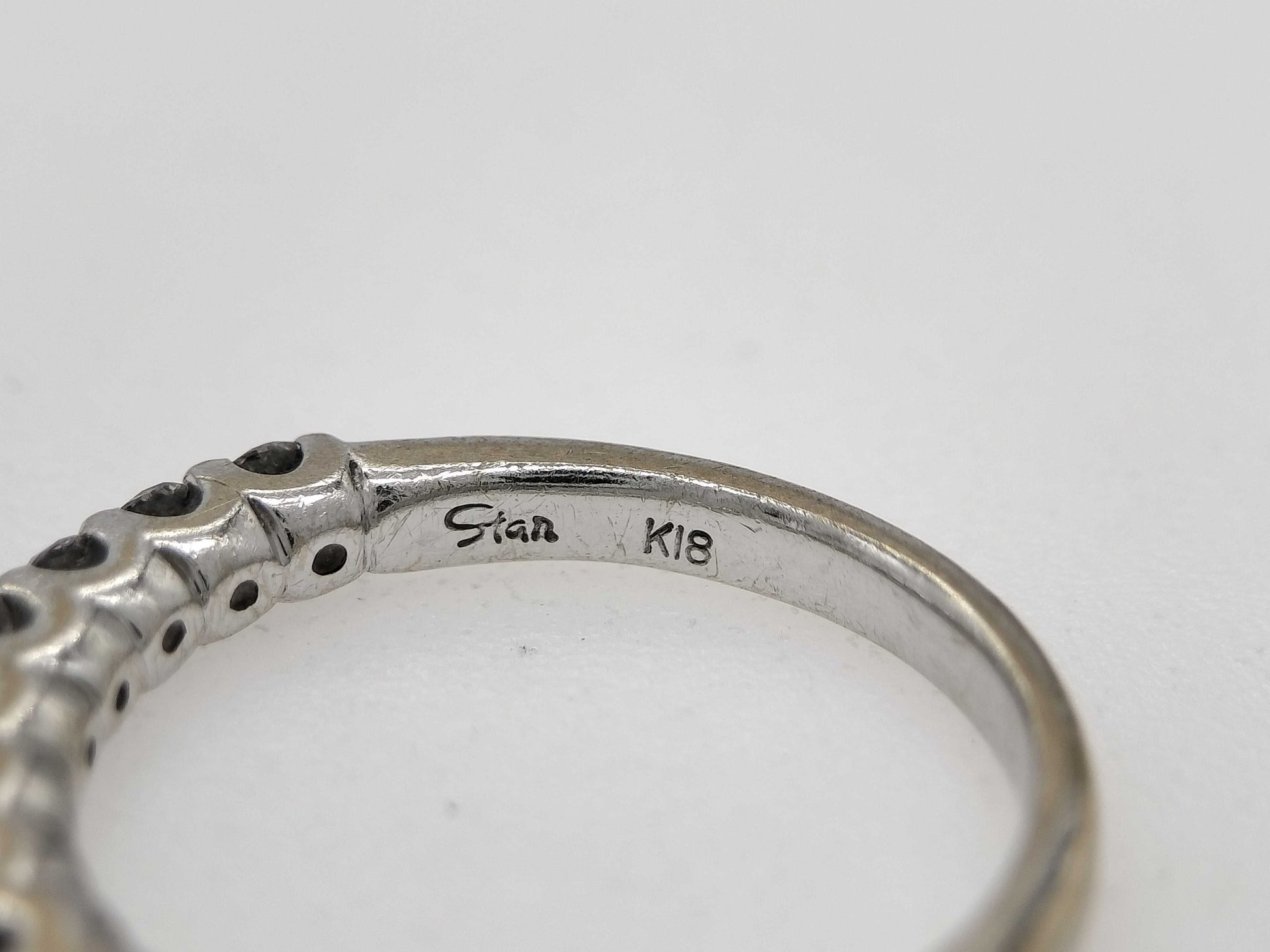 STAR JEWELRY D 0.40ct K18 2.6g Ring 