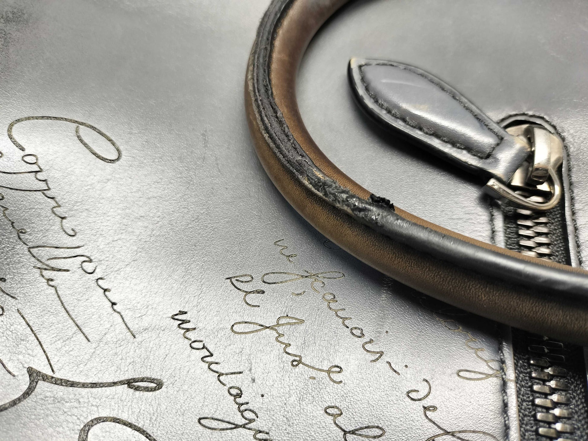 Berluti / Anjou / Calligraphy / 2-way business bag