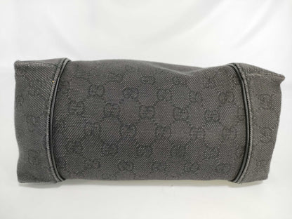 GUCCI GG Canvas Leather Handbag 101333 Handbag