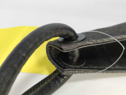 GUCCI GG Canvas Leather Handbag 101333 Handbag