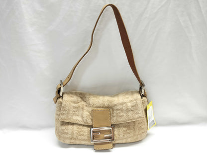 FENDI Mamma 2321-26424-008 / Wool / Condition Considered Handbag